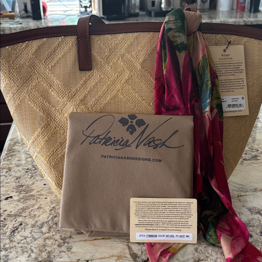 Patricia Nash Marconia Woven Tote - Picture 2 of 10